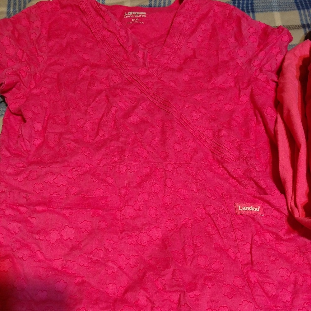 Large scrub tops